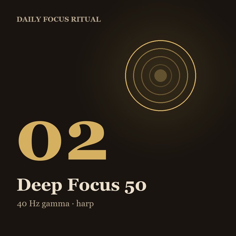 Deep Focus 50 cover art